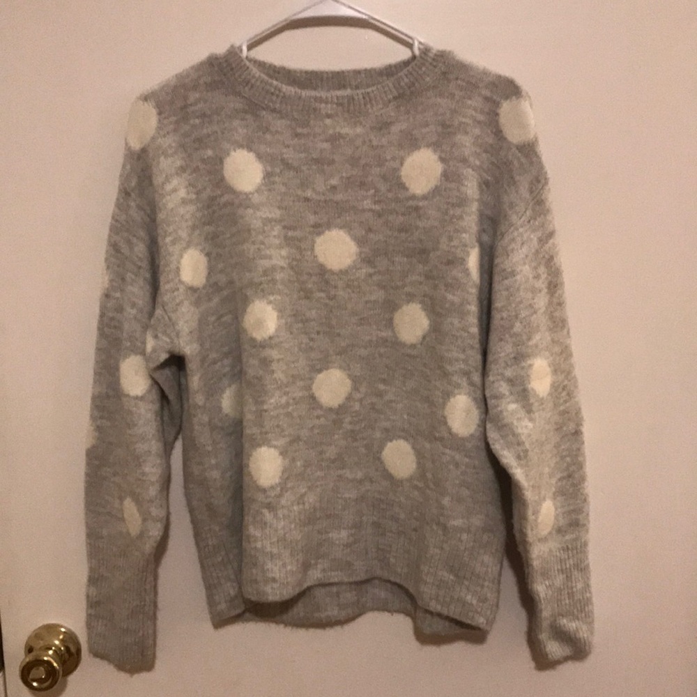 H&M Polk a dot sweater